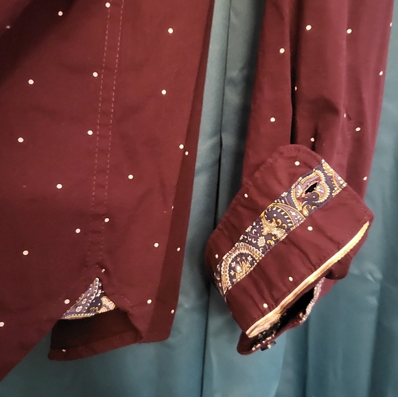 Denim & Flower Men's Long Sleeve shirt - Picture 3 of 3